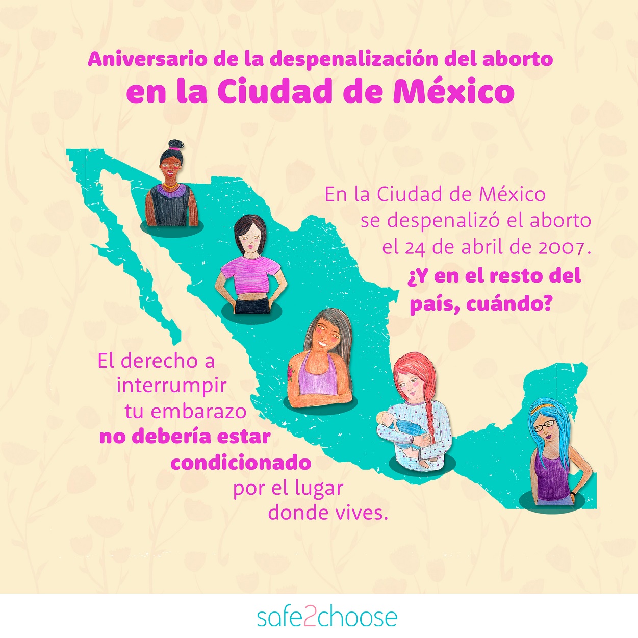 Todas las Mexicanas tienen Derecho al Aborto