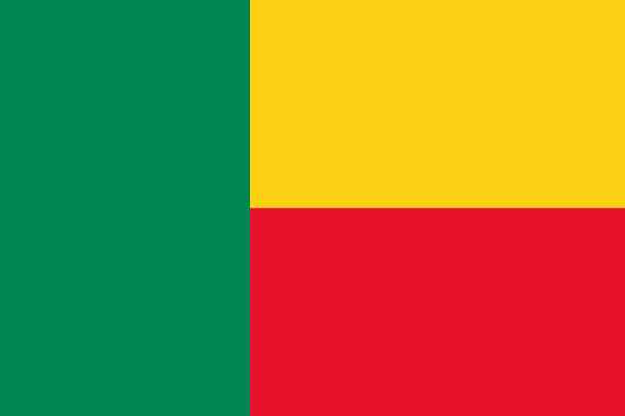 Benin country flag