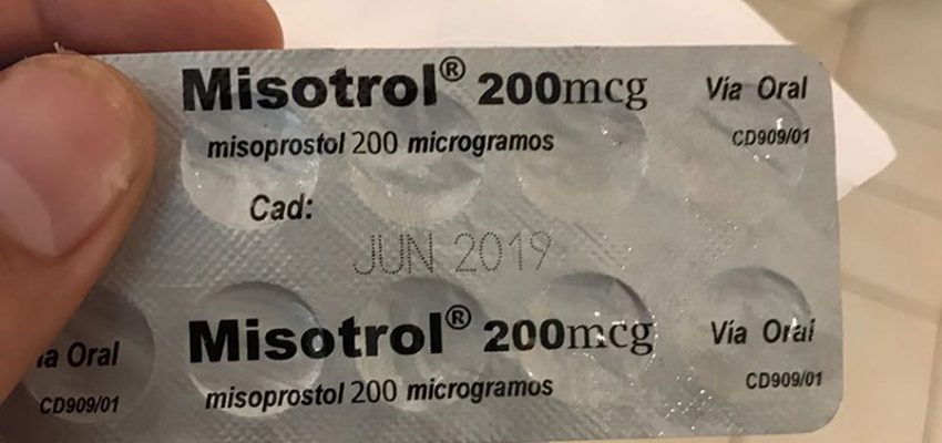 blister pack of misotrol abortion pills