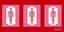 Ilustración educativa sobre el impacto de la mutilación genital femenina en el cuerpo.