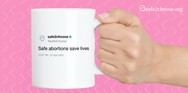 Safe abortions, save lives. The decision of whether or not to have an abortion, rests with the woman herself. Abortion is a fundamental human right, in Kenya and everywhere else.