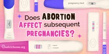 pregnancy tests depicting fertility after a safe abortion