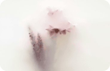 Detailed abstract flowing shapes in teal and white